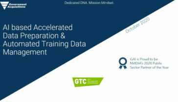 AI based Accelerated Data Preparation & Automated Training Data